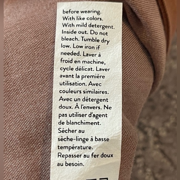 SPANX Stretch Twill Brown/Terracotta Shorts, 5” Inseam, Slimming, Flattering, XS - Picture 8 of 13
